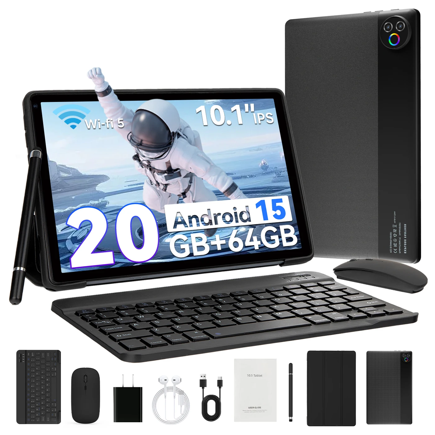 Khadas Vim4 8Gb - URAO 안드로이드 15 태블릿 10.1인치 20GB