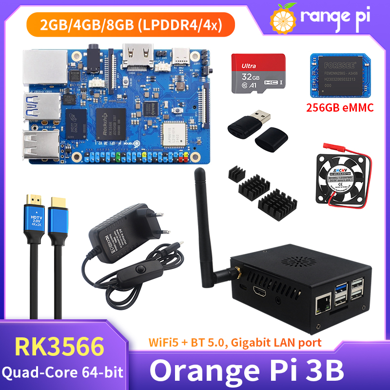 Khadas Vim4 8Gb - 오렌지 파이 3B 8GB 4GB 2GB