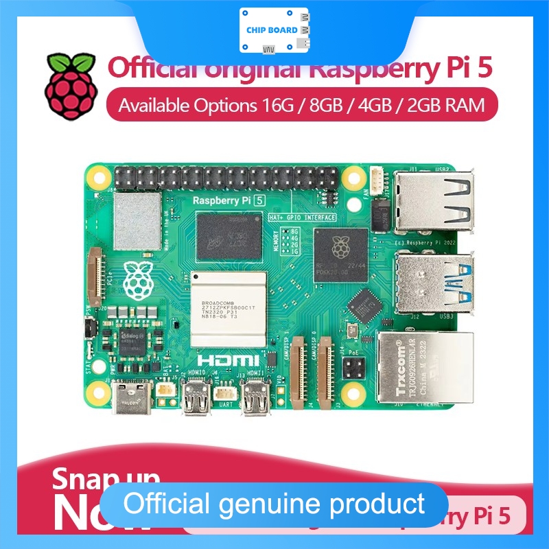 Raspberry Pi 5 8Gb Kit - 공식 라즈베리 파이 5 싱글 보드