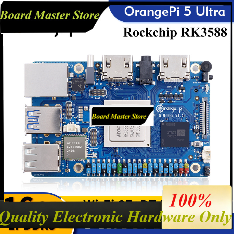Radxa Rock 5B 16Gb - 보아마스오렌지 파이 5 울트라 16GB LPDDR5