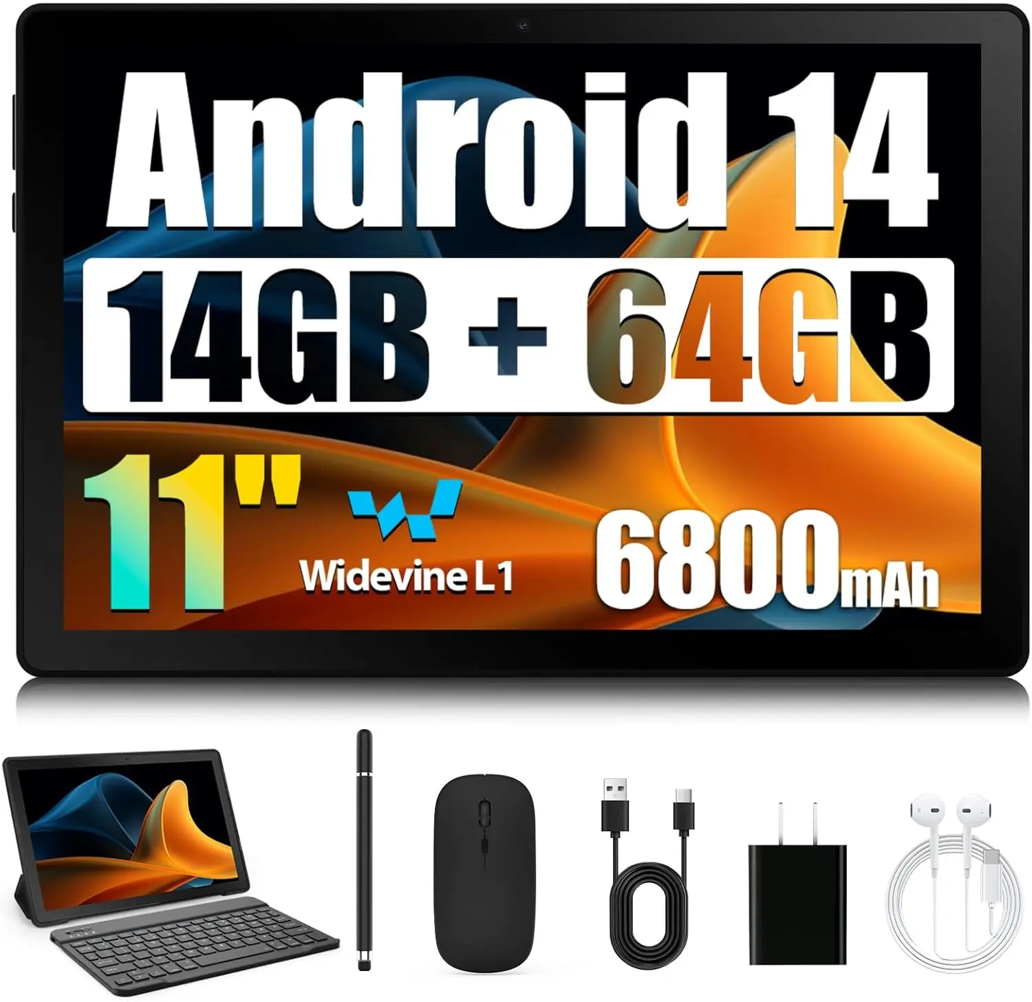URAO 11인치 태블릿 안드로이드 14GB 램 64G - Khadas Vim4 8Gb 리뷰 및 가격