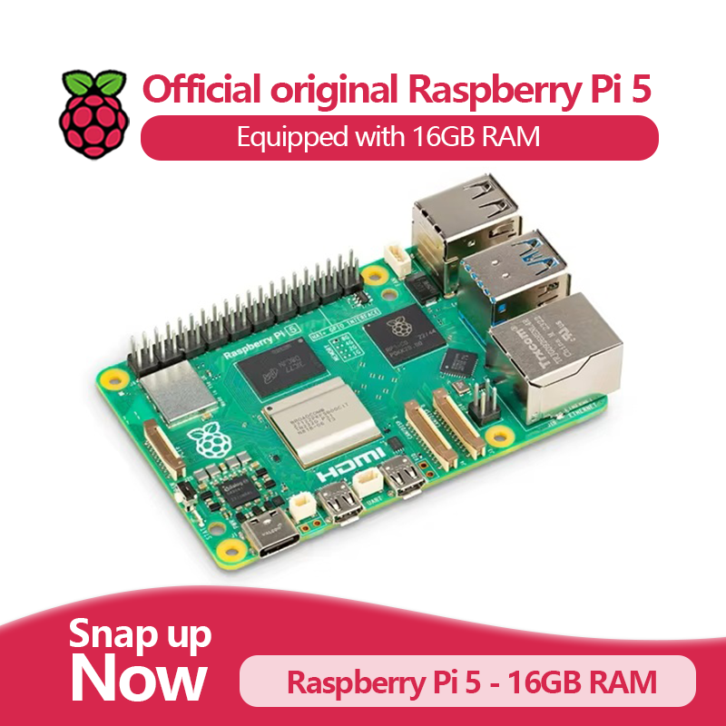 공식 정품 라즈베리 파이 5, 신제품 출시: 16GB  - Raspberry Pi 5 8Gb Kit 리뷰 및 가격