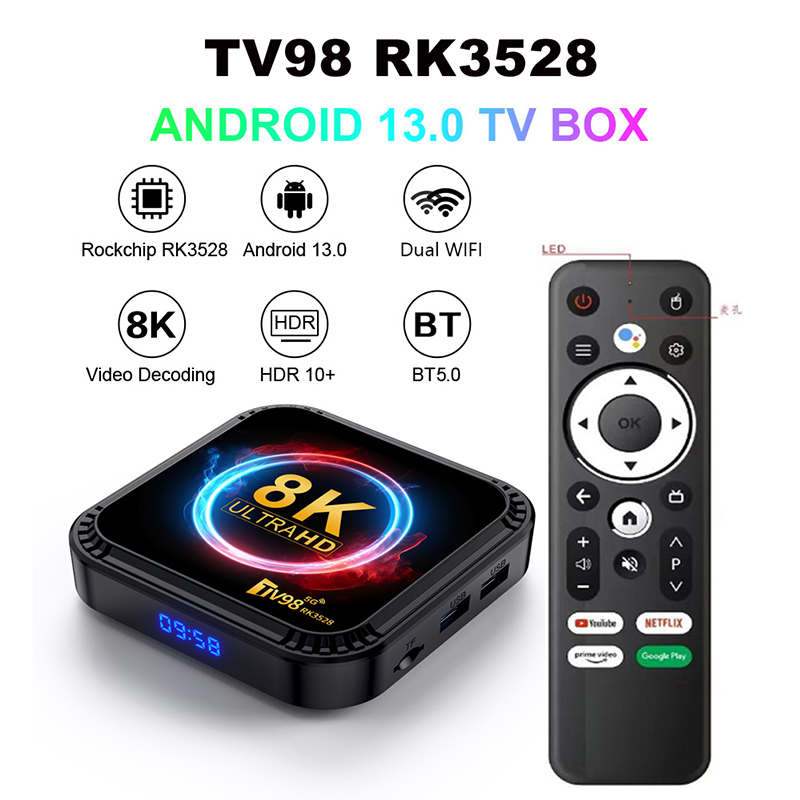 TV98 RK3528 TV 박스 안드로이드 13 4GB - Radxa Rock 5B 16Gb 리뷰 및 가격